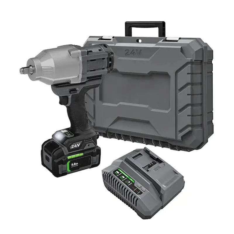 FX14711C Cordless 12-Inch Impact Wrench  24V Brushless, Variable-Speed, Includes 1 Battery