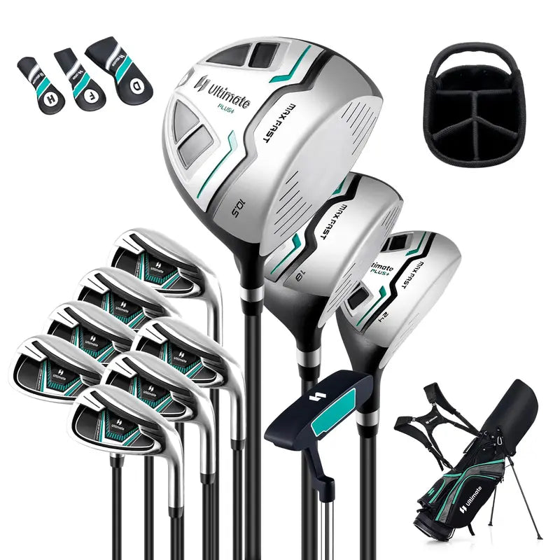 Complete Men’s Golf Club Set  Driver, Irons, Putter, and Bag