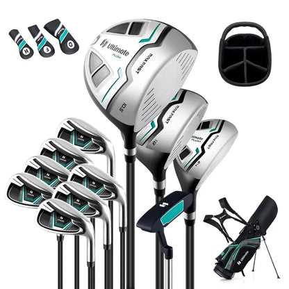 Complete Men’s Golf Club Set  Driver, Irons, Putter, and Bag