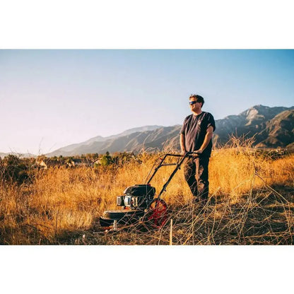 22-Inch Gas-Powered String Trimmer/Mower  173cc Engine, Walk-Behind Dual-Function Design