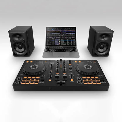Pioneer DJ DDJ-FLX4 2-Deck USB Controller  Compact Serato-Compatible DJ Setup in Graphite Finish