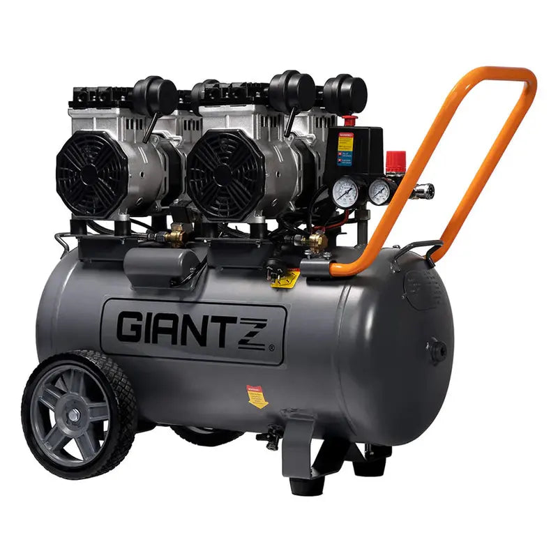 Giantz 50L Oil-Free Portable Air Compressor  200 L/min Output, 3.0 HP Quiet Operation