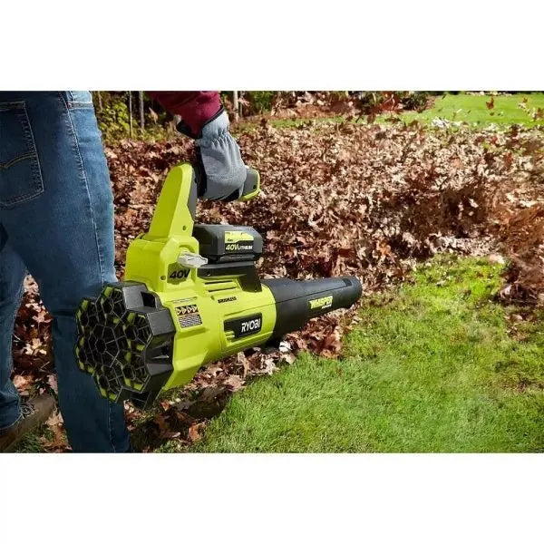 RYOBI 40V Self-Propelled Lawn Mower  20-Inch Brushless Walk-Behind, Includes Two Batteries and Chargers