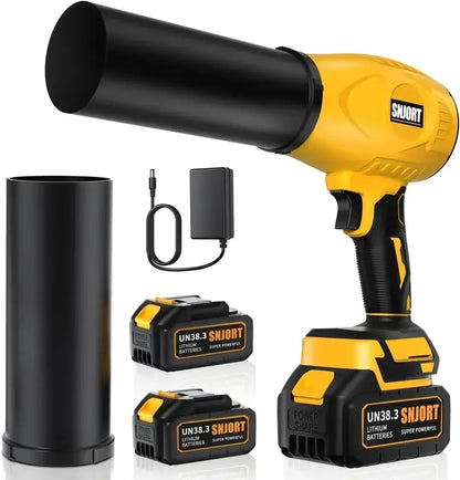 Cordless Leaf Blower with Extended Nozzle, Lightweight Handheld Design & Charger