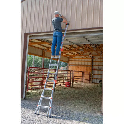 Little Giant Velocity 17-Foot Multi-Position Ladder  Type 1A Duty Rating, Aluminum Construction