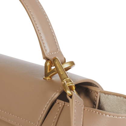Mini Marly - Cuir Box Taupe
