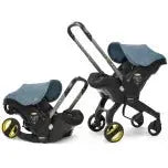 Doona 2025 Model Infant Car Seat & Stroller System  Includes Base, FAA-Approved, One-Step Transformation