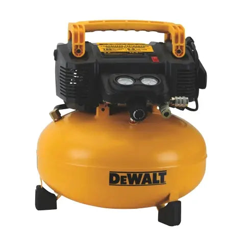 DeWALT DWFP55126 Heavy-Duty Compressor, 6 gal Tank, 0.9 hp, 120 V, 165 psi Pressure, 3.7 scfm Air