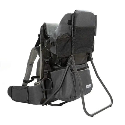 ClevrPlus All-Terrain Baby Backpack Carrier with Adjustable Seat and Ventilated Back Support