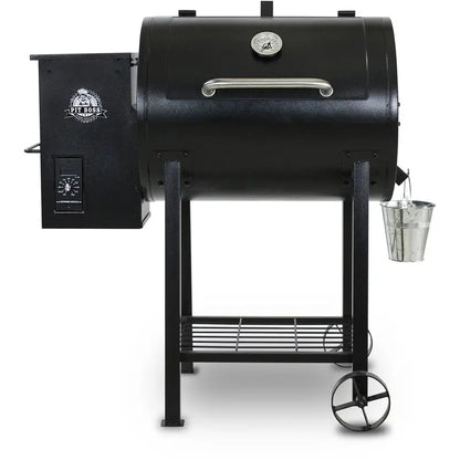 Pit Boss 700FB Pellet Grill with Flame Broiler  700 sq. in. Cooking Area