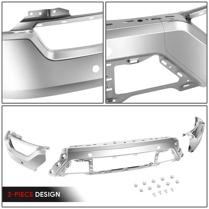Modular Front Bumper for 20212023 Ford F-150  Includes Parking Distance Sensor Holes
