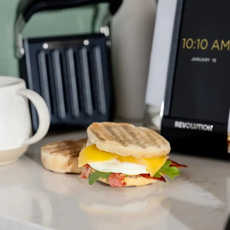 Revolution Cooking InstaGLO R810 Toaster  Matte Black Finish with Rapid Glow Technology
