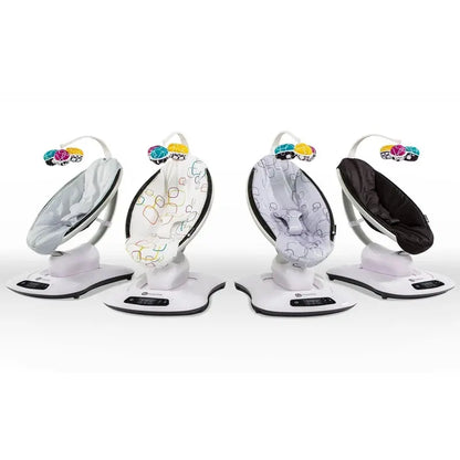 4moms mamaRoo 4 Baby Swing  Bluetooth-Enabled Rocker with Five Soothing Motions & App Connectivity