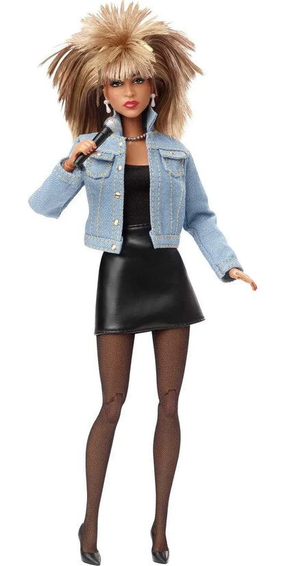 Barbie Signature Tina Turner Doll in ’90s Outfit with Accessories for Collectors