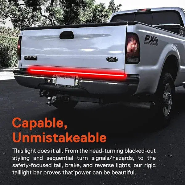 49 LED Tailgate Brake Light Bar for Truck & Trailer with Sequential Turn Signals