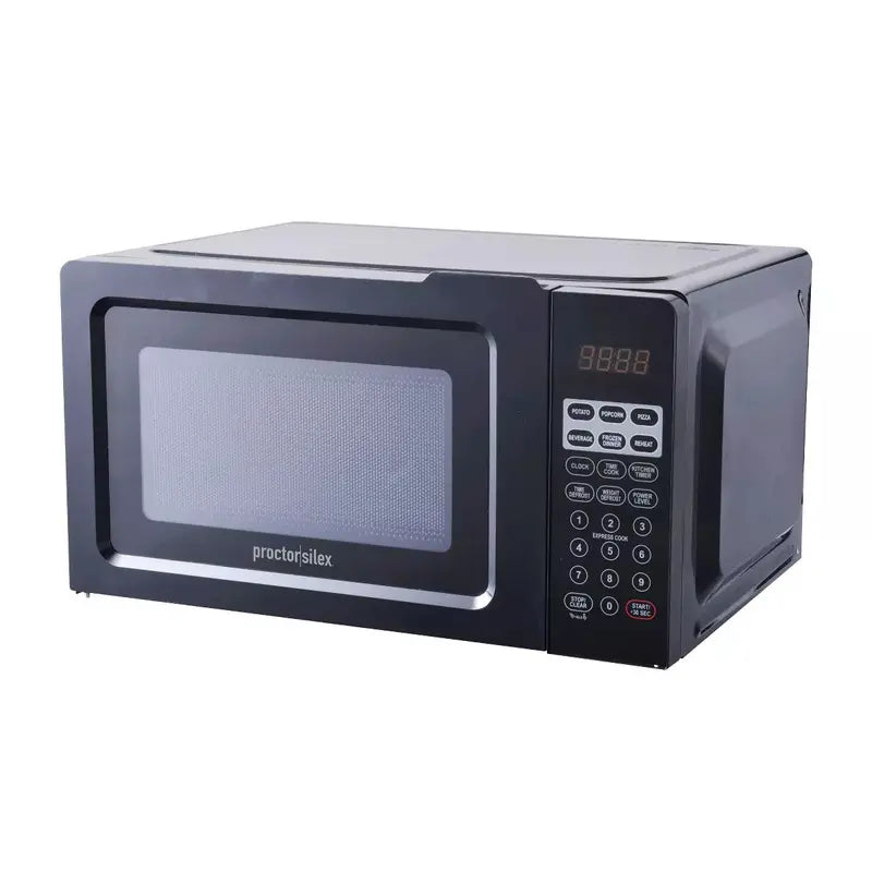 Proctor Silex 0.6 Cu. Ft. Countertop Microwave Oven  700W with 10 Power Levels