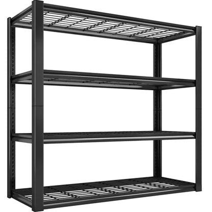 REIBII Heavy Duty Metal Garage Shelving 40¡å Wide, 2240 LBS Capacity, Adjustable Storage Shelves for Home &amp; Commercial Use