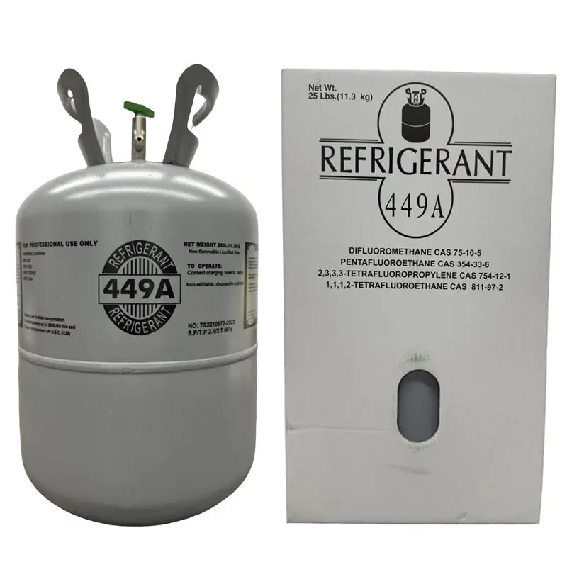 25 lb R449A Refrigerant  Low-GWP Alternative for Medium-Temperature Refrigeration Systems
