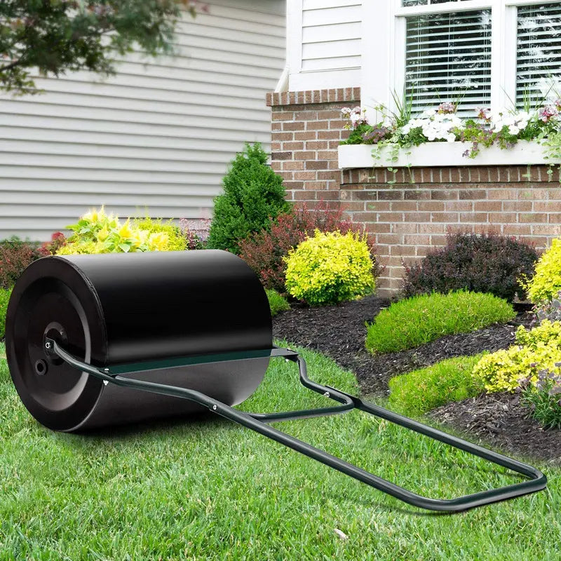 Tow-Behind Lawn Roller  16 x 20-Inch Water-Filled Drum for Seeding, Sodding & Grading