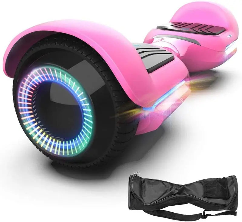 6.5-Inch Smart Self-Balancing Scooter with Bluetooth Speaker and UL 2272 Certification
