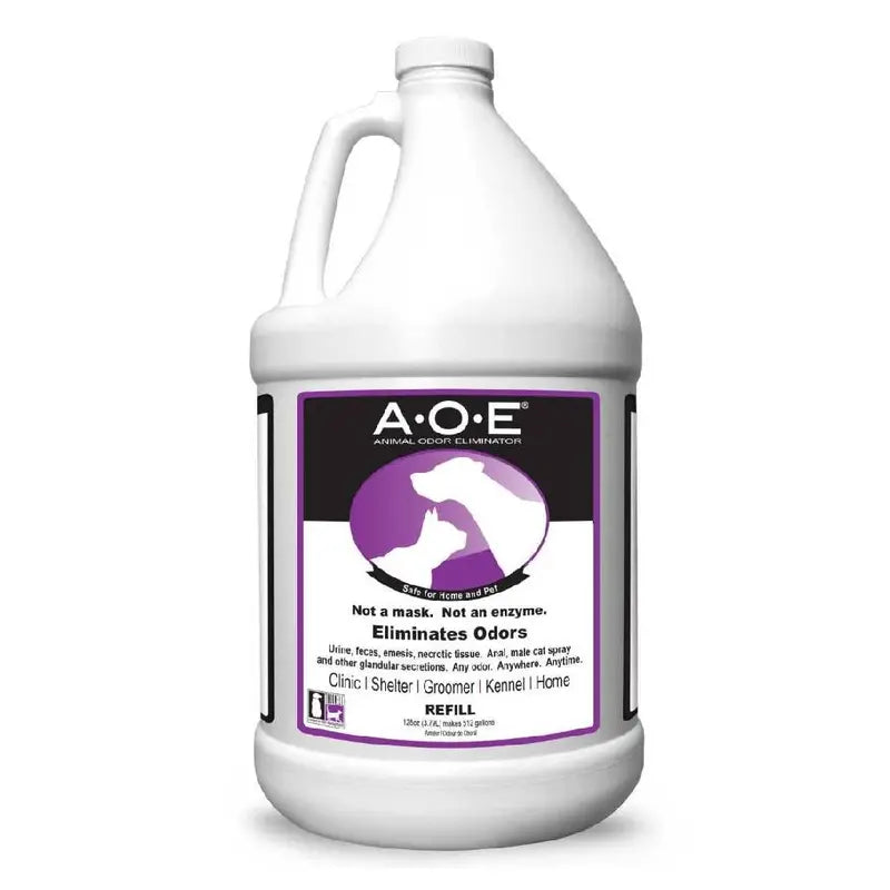 AOE Animal Odor Eliminator Gallon  Veterinary-Approved Cedar Scent Deodorizer for Pets & Fabrics