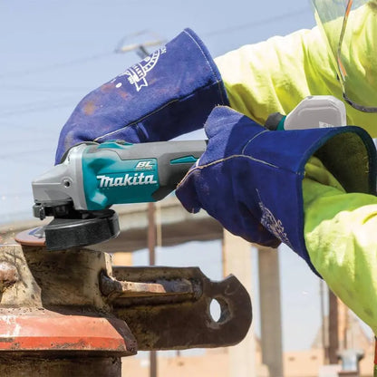 Makita 18V LXT Lithium-Ion Brushless Cordless 4-1/2 in./5 in. Cut-Off/Angle Grinder (Tool-Only) XAG04Z