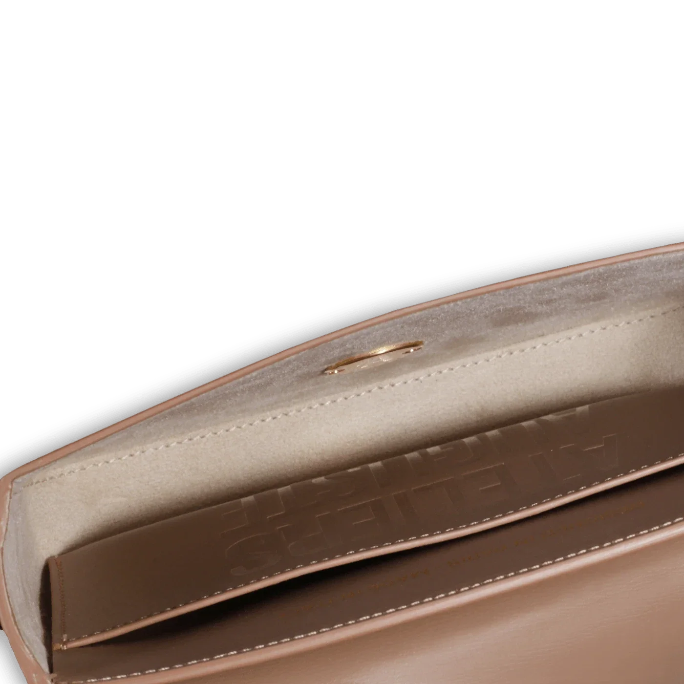 Monceau Baguette - Cuir Box Taupe