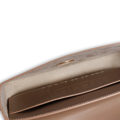 Monceau Baguette - Cuir Box Taupe