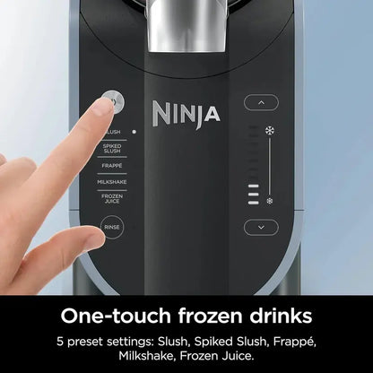 Ninja SLUSHi Frozen Drink Machine  88 oz Capacity, RapidChill Tech, 5 Preset Slushie Programs