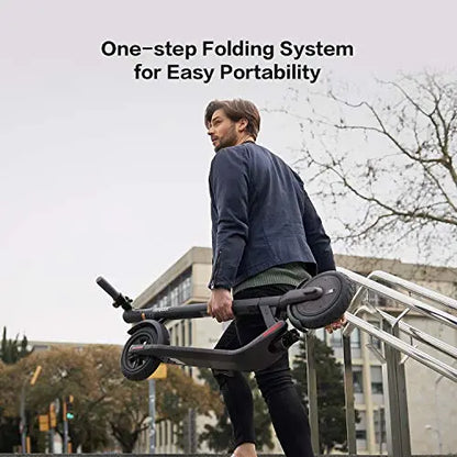 Segway Ninebot Electric Kick Scooter, Lightweight and Foldable