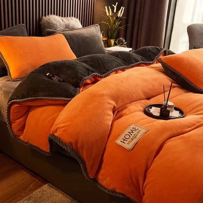 Winter Duvet Cover Set with Ultra-Soft Gentle-Touch Fabric