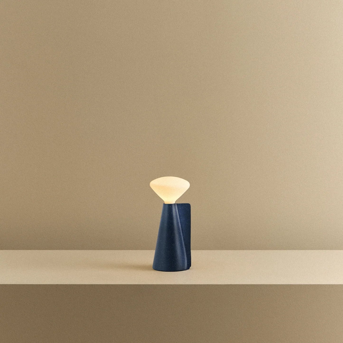 Mantle Portable Lamp in Cobalt Blue