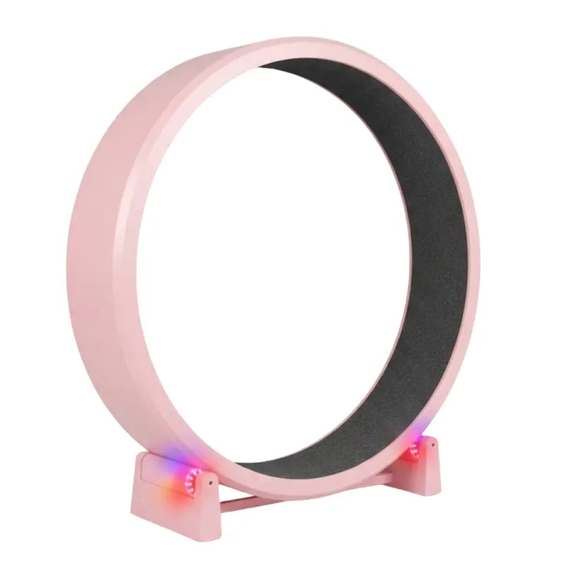 Large-Diameter 48-Inch Exercise Wheel with Non-Slip Black Felt Tread Surface