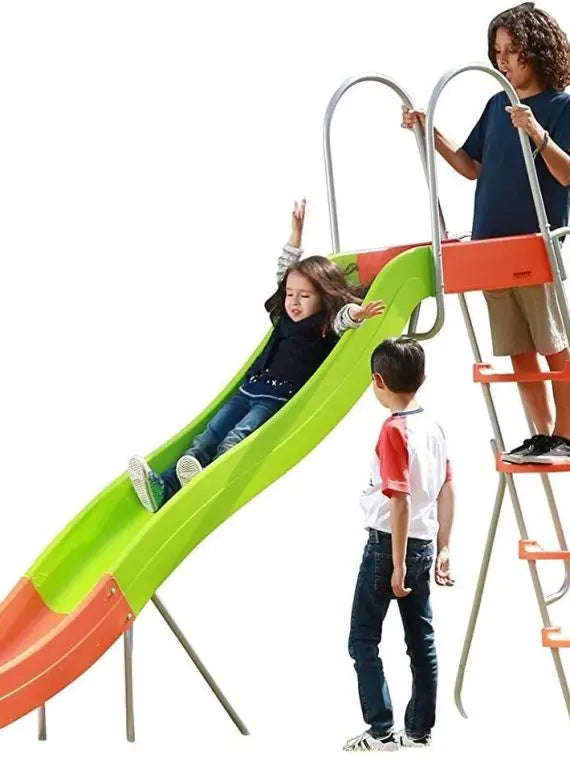 Swing-N-Slide Outdoor Play Set: 10 ft Freestanding Climber with Slide & Swings for Kids  Ideal for Backyard Playground