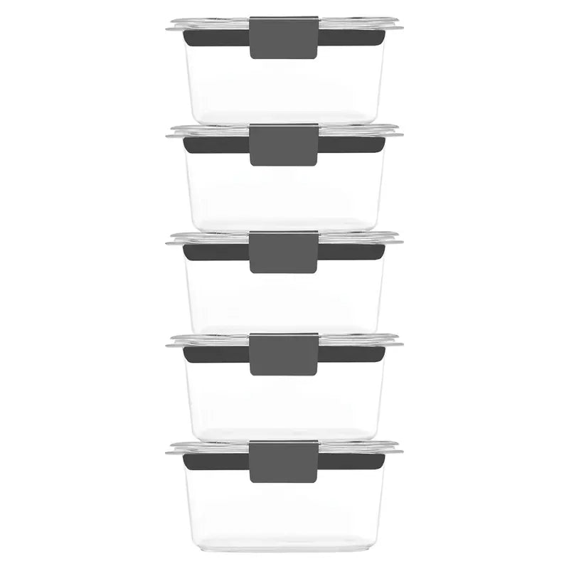 Airtight Meal Prep Containers with Secure Lids for Fresh Food Storage