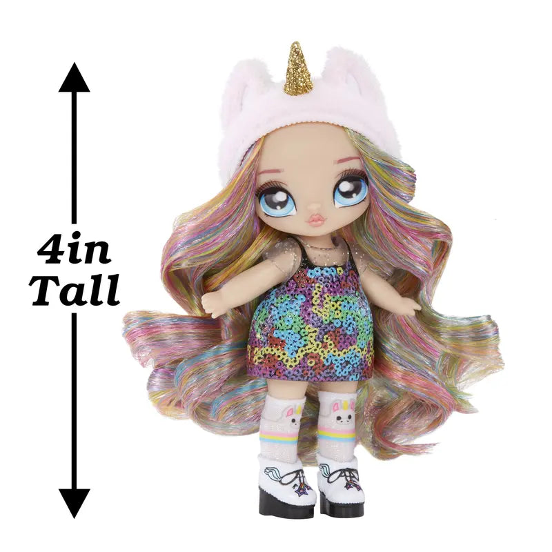Na Na Na Surprise Minis Series 1  4″ Fashion Doll  Mystery Packaging with Confetti Surprise, Includes Doll, Outfit, Shoes, Poseable, Great Toy Gift for Kids Girls Boys Ages 5 6 7 8+ Years
