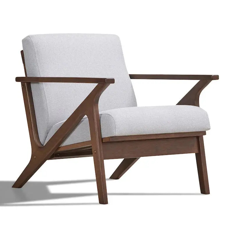 Omax Decor Zola Lounge Chair  Stylish Upholstered Accent Seating with Contemporary Profile