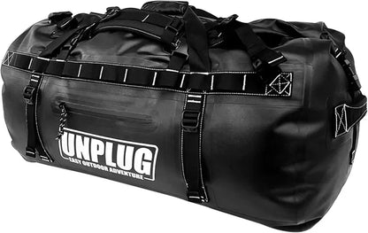 Adventure-Ready 1680D Waterproof Duffel  Tactical Dry Bag for Motorcycles, Boating, and Camping