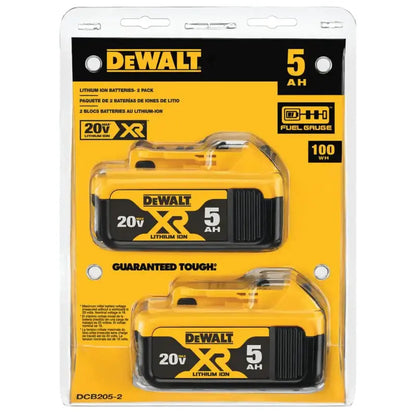 DEWALT DCB205 20V MAX XR 5.0Ah Lithium-Ion Battery