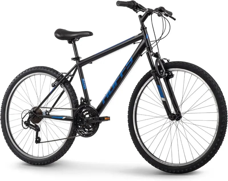 Huffy Stone Hybrid Mountain Bike  Unisex Frame, Durable Build for Trail and Commute Use