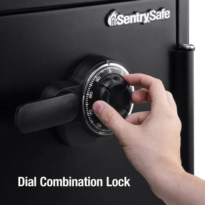 SentrySafe SFW123CS Fire- and Water-Resistant Safe  1.23 Cu. Ft., Dial Combination Lock