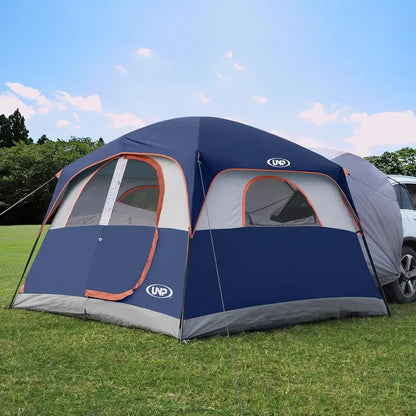 6-Person SUV Tailgate Tent with Rainfly  Quick-Setup Camping Shelter for Vehicle-Based Adventures