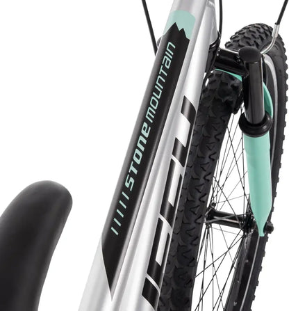 Huffy Stone Mountain Hardtail Mountain Bike  20″/24″/26″ Sizes, Shimano Shifting, Suspension Options & Youth-to-Adult Fit