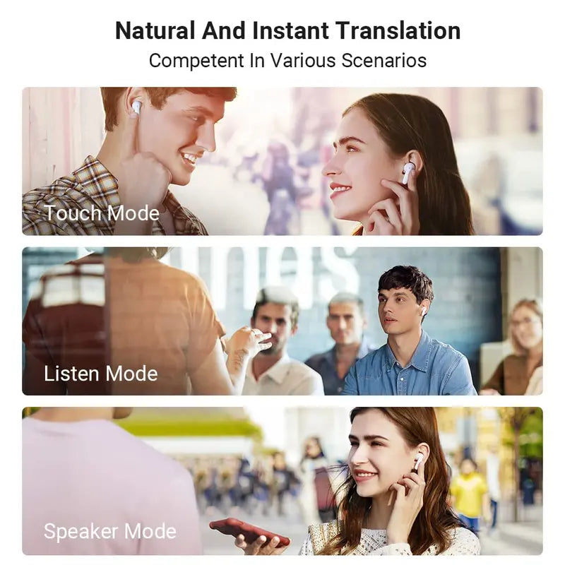 Timekettle M3 Language Translator Earbuds, Two-Way, with APP for 40 Languages   93 Accents Online