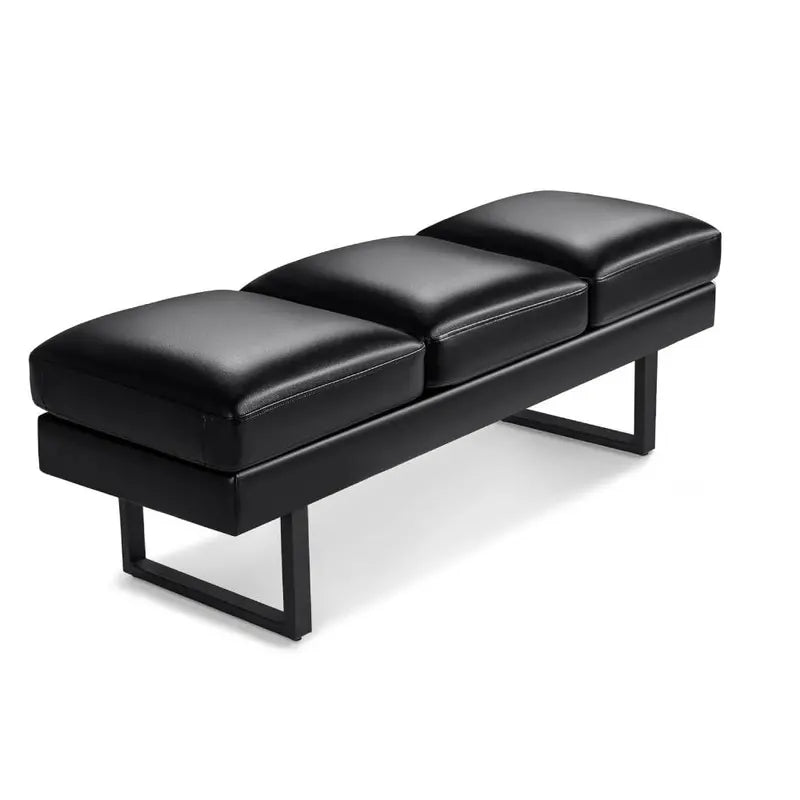 Furmax Faux Leather Guest Chairs for Waiting Rooms and Offices