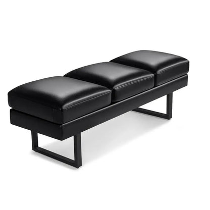 Furmax Faux Leather Guest Chairs for Waiting Rooms and Offices