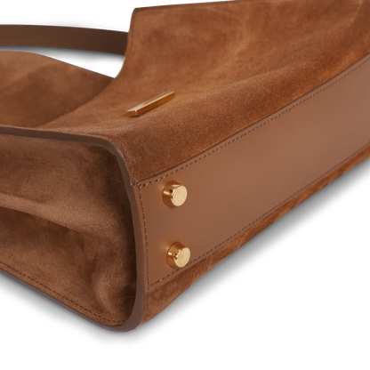 Mini Amelot  - Cuir Velours Camel