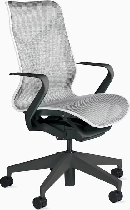 Cosm Mid-Back Ergonomic Office Chair  Adaptive Support & Breathable Fabric
