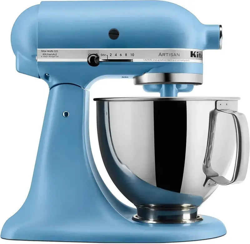 KitchenAid Artisan 5-Quart Tilt-Head Stand Mixer Featuring Pouring Spout