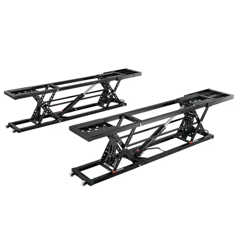 5000-LB Portable Car Lift System  Automatic Hydraulic Garage Jack for Home Mechanics
